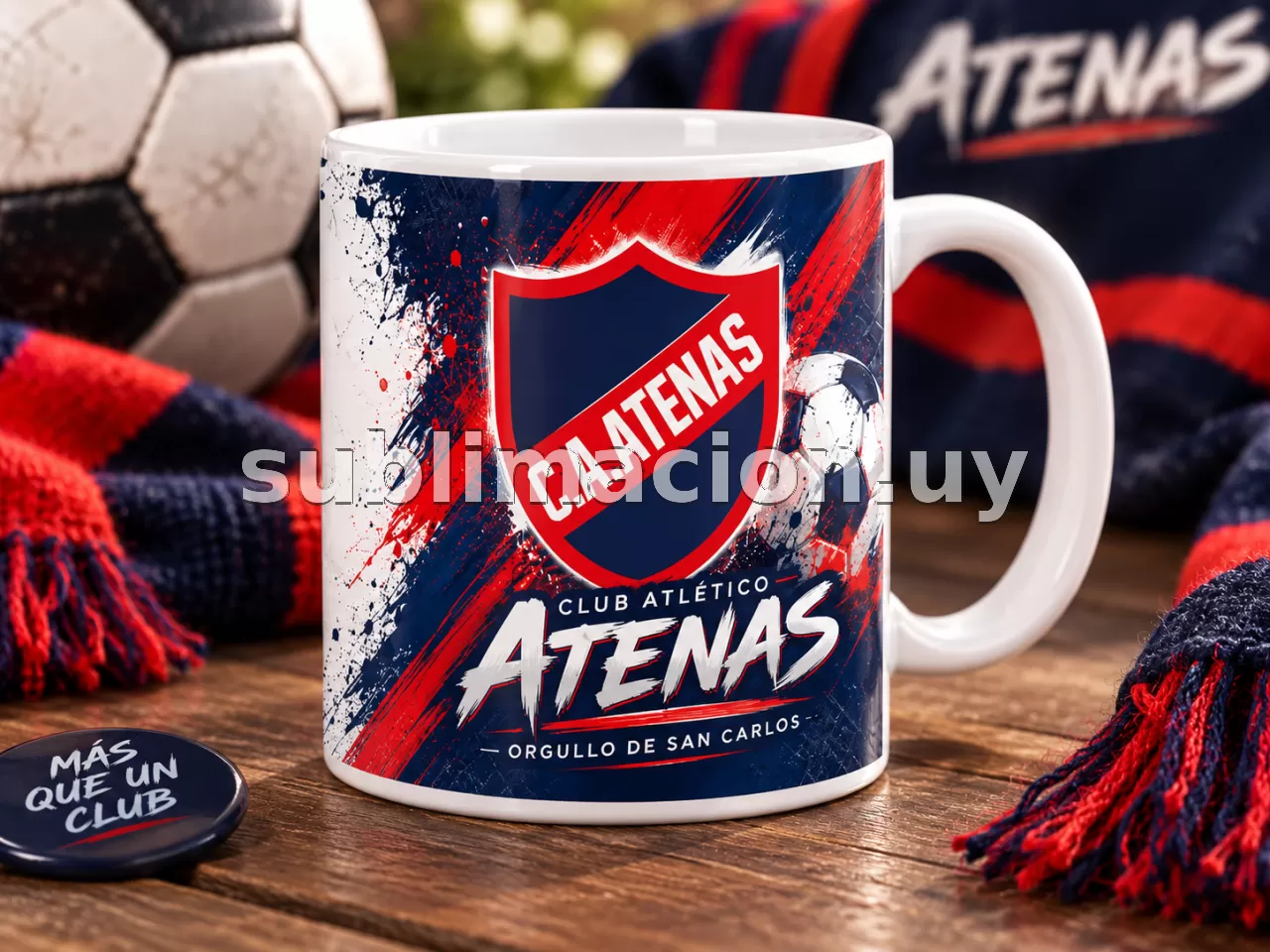 Taza de Atenas de San Carlos Personalizable (Mod 1)