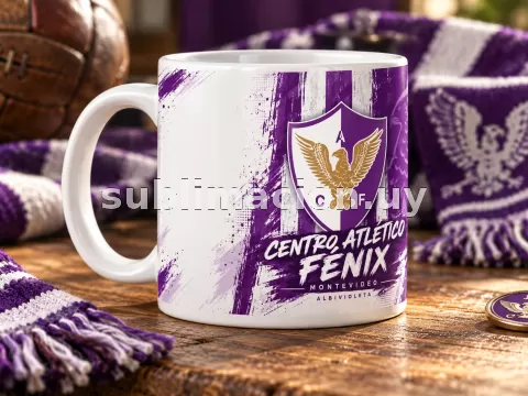 Taza de Fénix Personalizable (Mod 2)