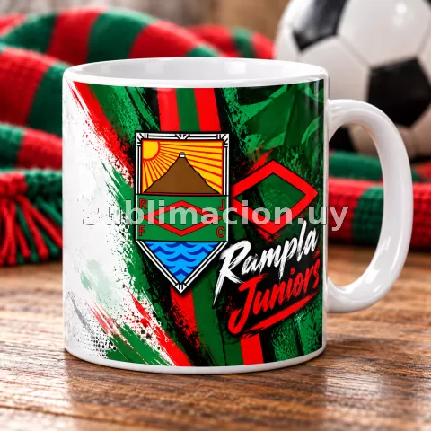 Taza de Rampla Juniors Personalizable (Mod 1)