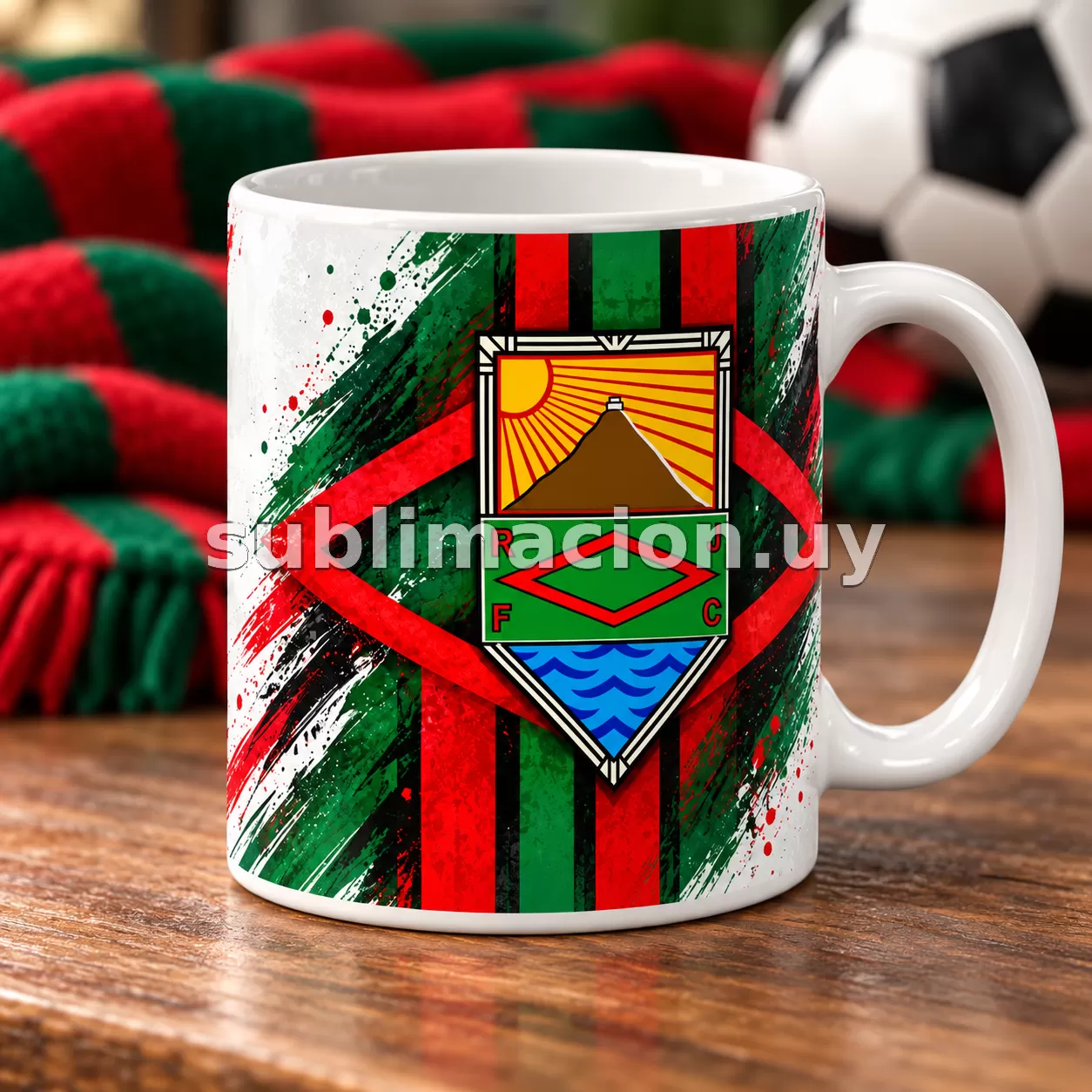 Taza de Rampla Juniors Personalizable (Mod 2)