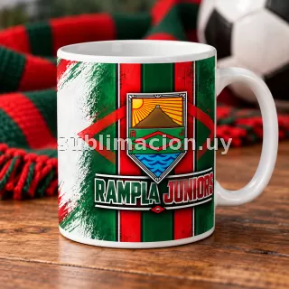 Taza de Rampla Juniors Personalizable (Mod 3)