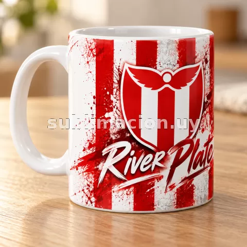 Taza de River Plate Personalizable (Mod 2)