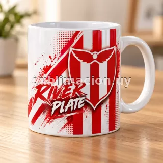 Taza de River Plate Personalizable (Mod 1)