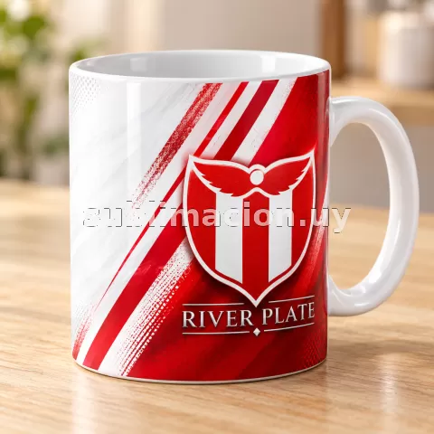 Taza de River Plate Personalizable (Mod 3)