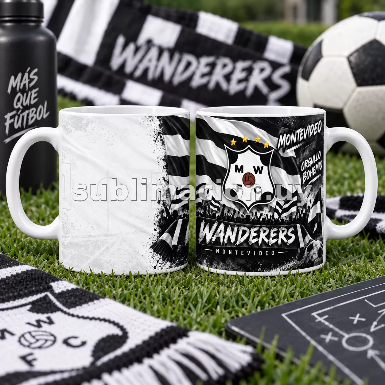 Taza de Wanderers Personalizable (Mod 2)
