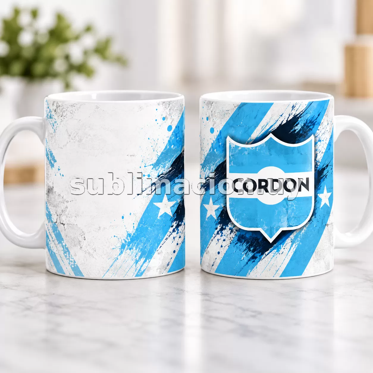 Taza de Cordón Personalizable (Mod 2)