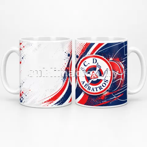 Taza de Albatros Personalizable (Mod 2)