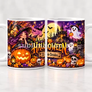 TAZAS DE HALLOWEEN (Mod 5)