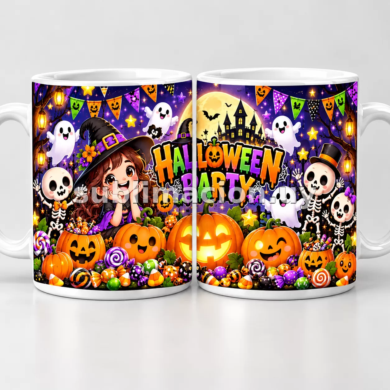 TAZAS DE HALLOWEEN (Mod 9)