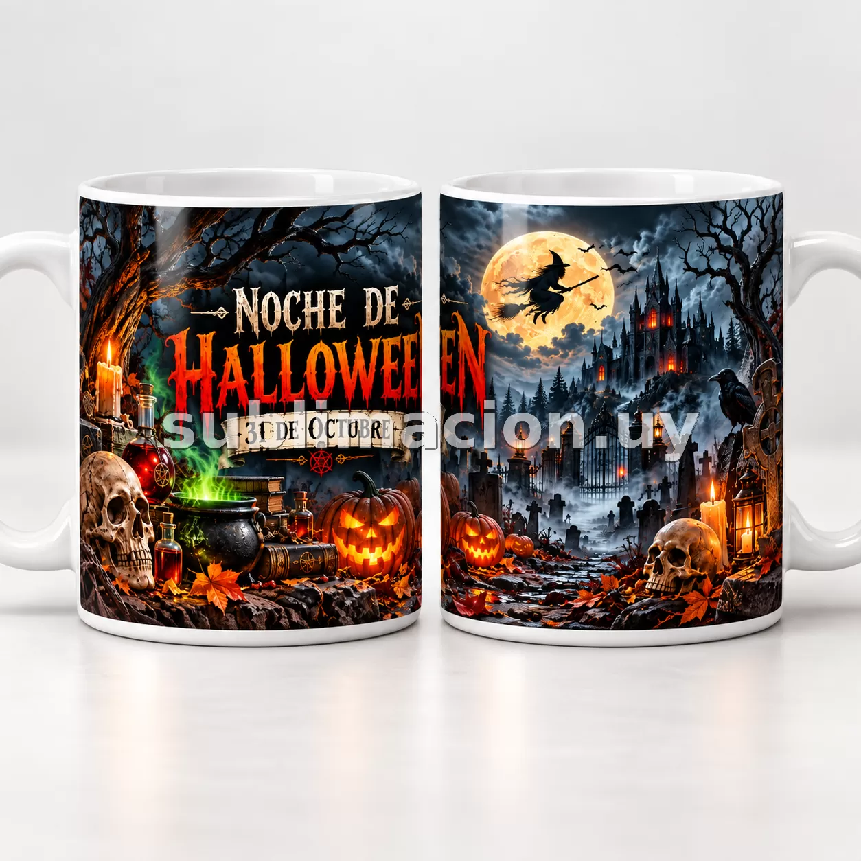 TAZAS DE HALLOWEEN (Mod 10)