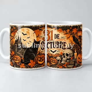 TAZAS DE HALLOWEEN (Mod 12)