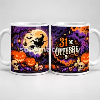 TAZAS DE HALLOWEEN (Mod 15)