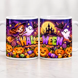 TAZAS DE HALLOWEEN (Mod 16)