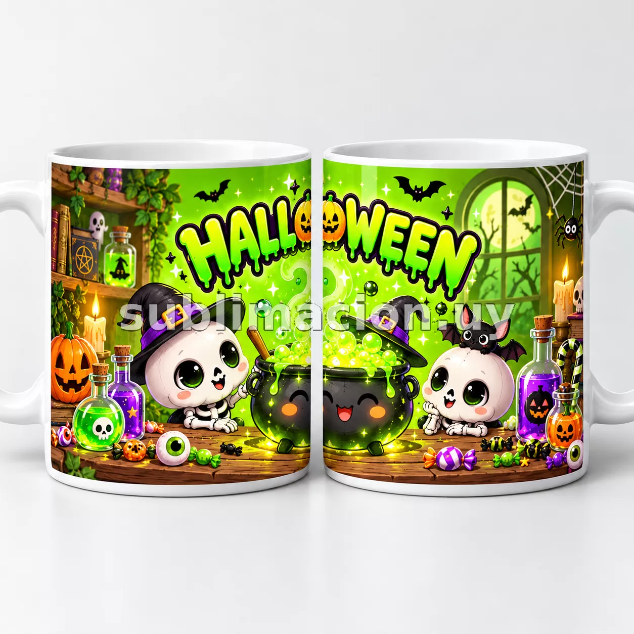 TAZAS DE HALLOWEEN (Mod 23)