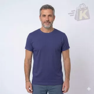 Remera Violeta Lisa Básica 100% Algodón Premium