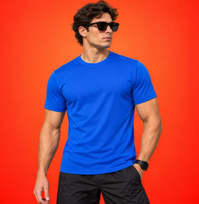 Camiseta Dry Azul