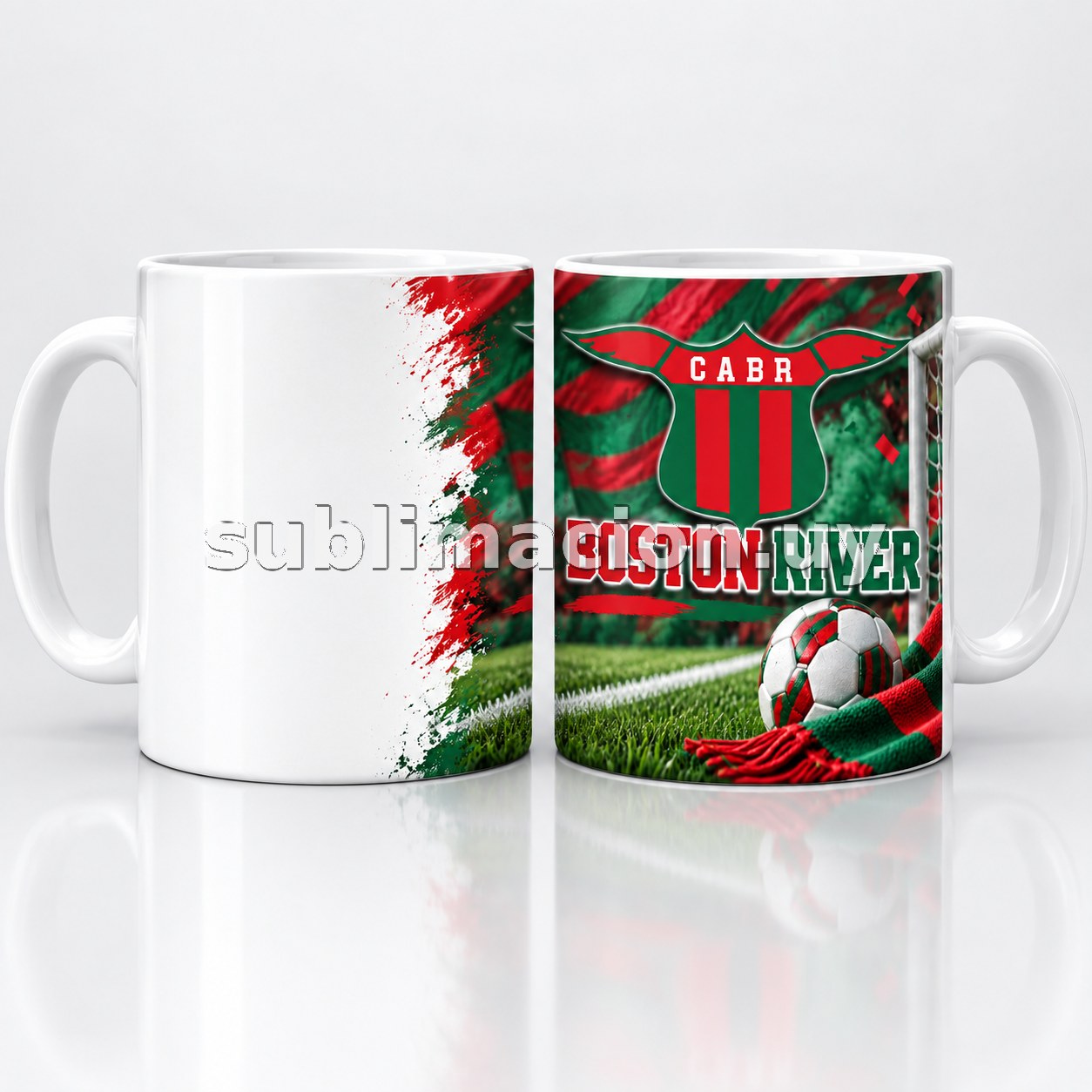 Taza de Boston River Personalizable (Mod 1)