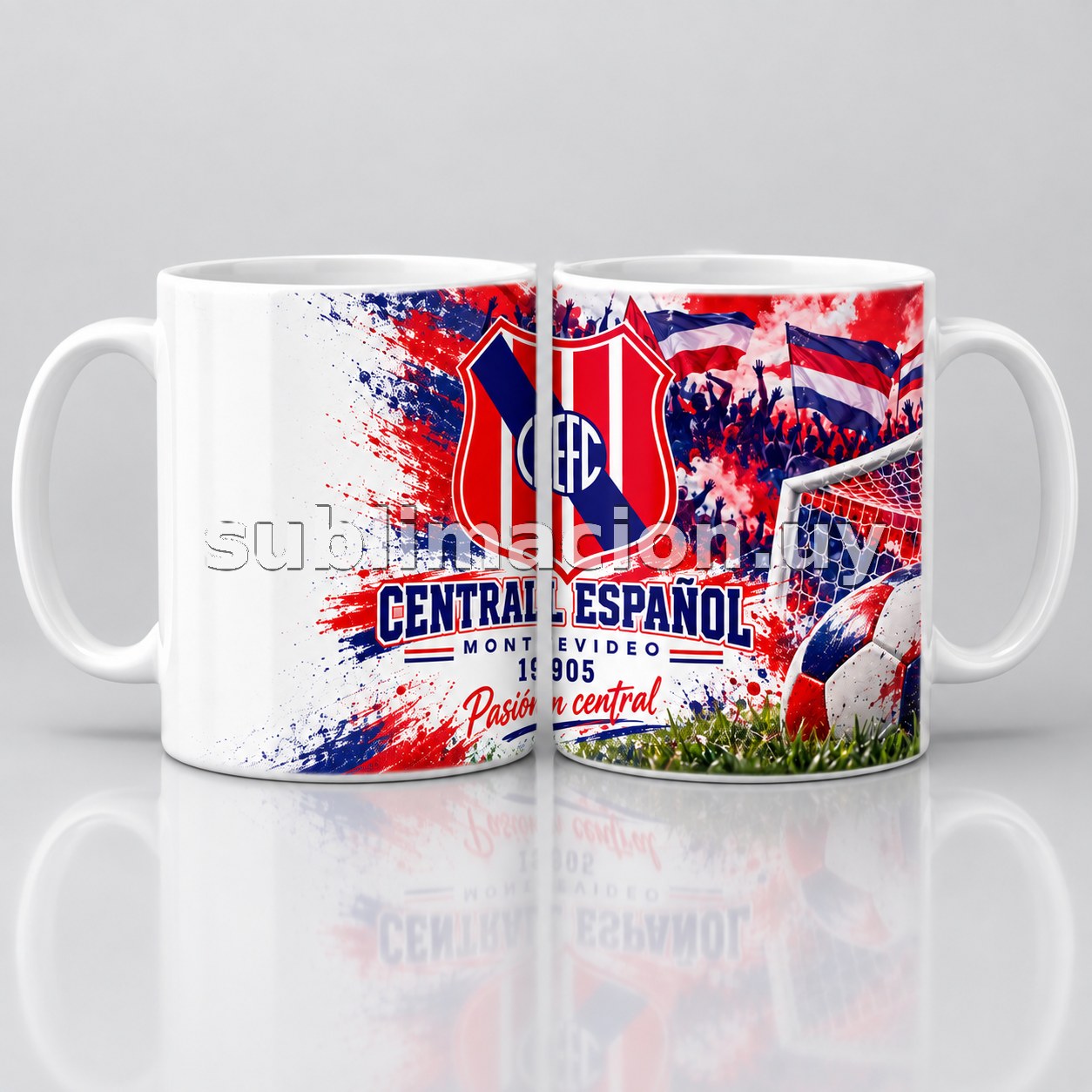 Taza de Central Español Personalizable (Mod 1)