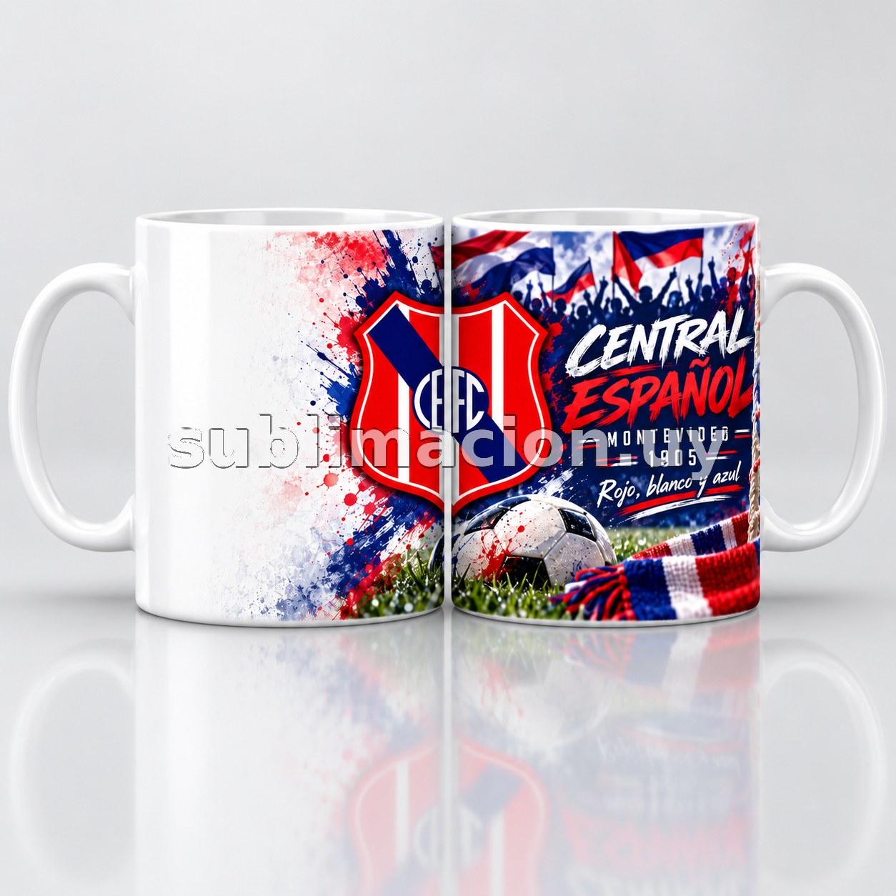 Taza de Central Español Personalizable (Mod 3)