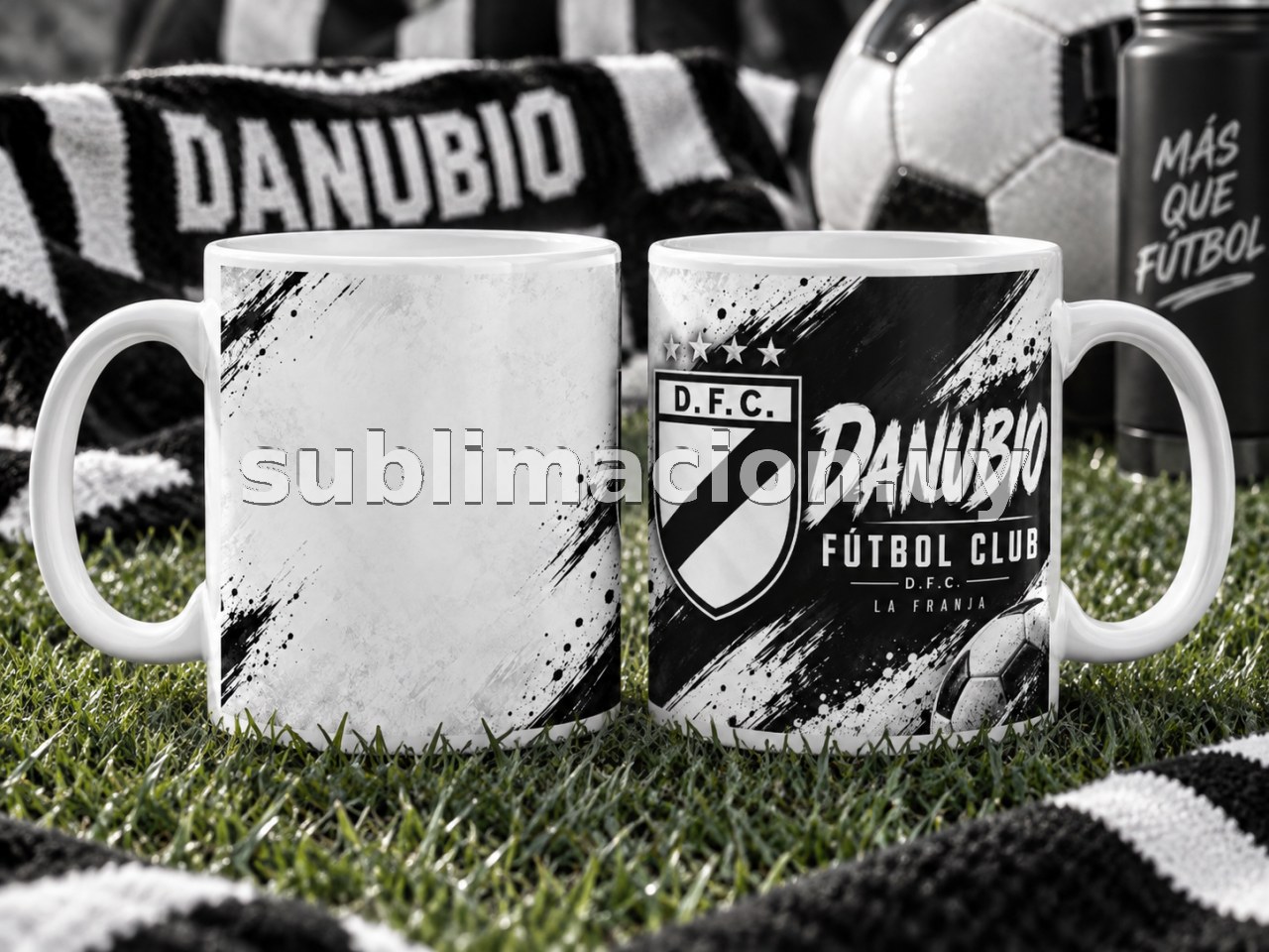 Taza de Danubio Personalizable (Mod 3)