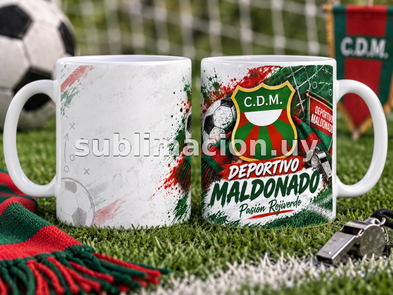 Taza de Deportivo Maldonado Personalizable (Mod 4)