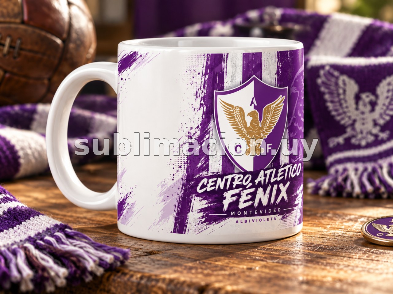 Taza de Fénix Personalizable (Mod 2)