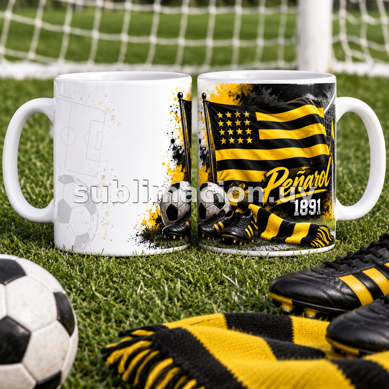 Taza de Peñarol Personalizable (Mod 2)