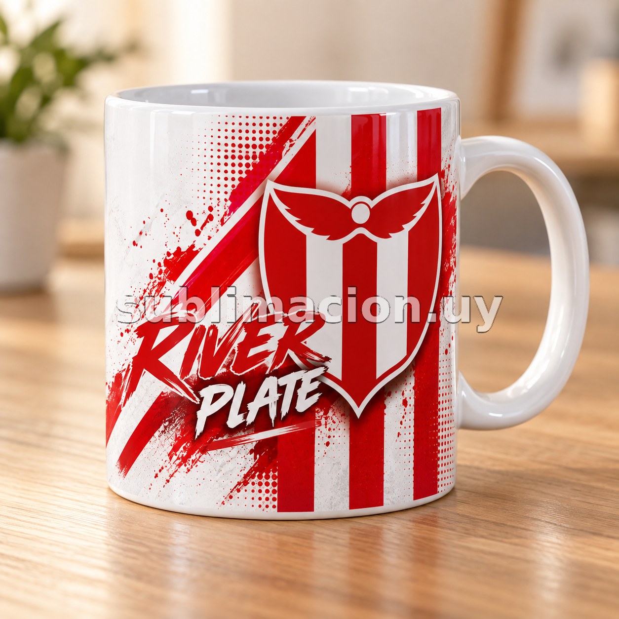 Taza de River Plate Personalizable (Mod 1)