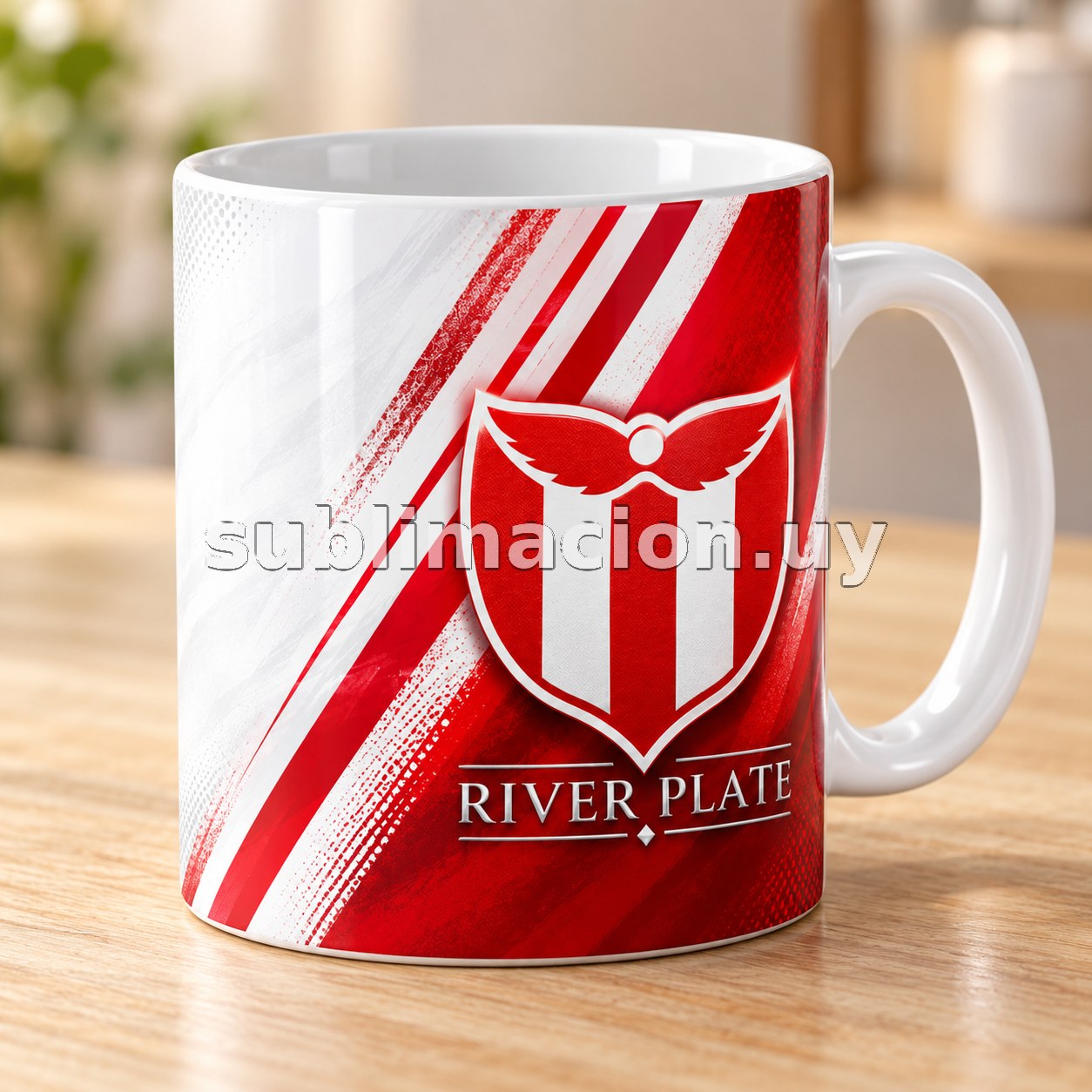 Taza de River Plate Personalizable (Mod 3)