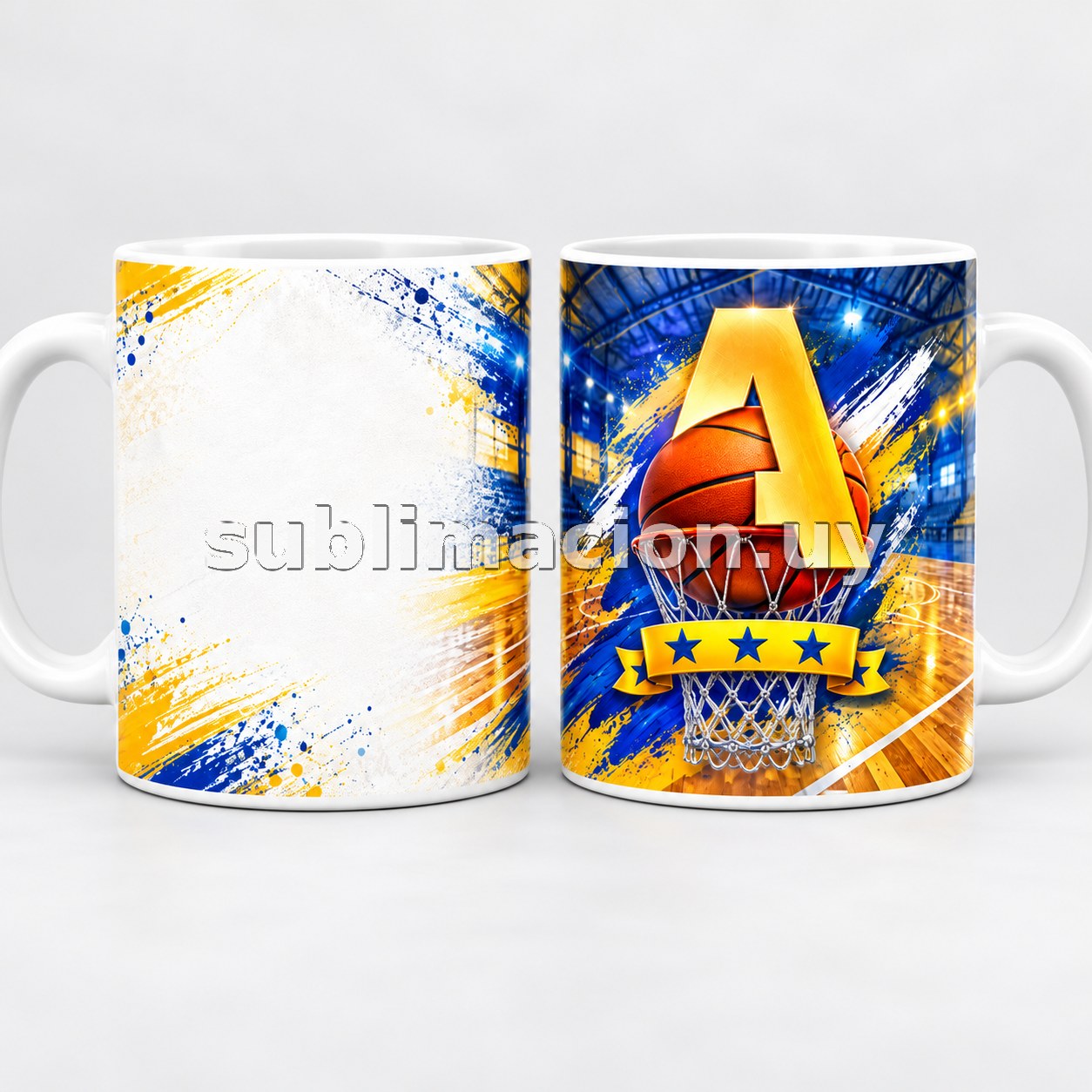Taza de Auriblanco Personalizable (Mod 1)