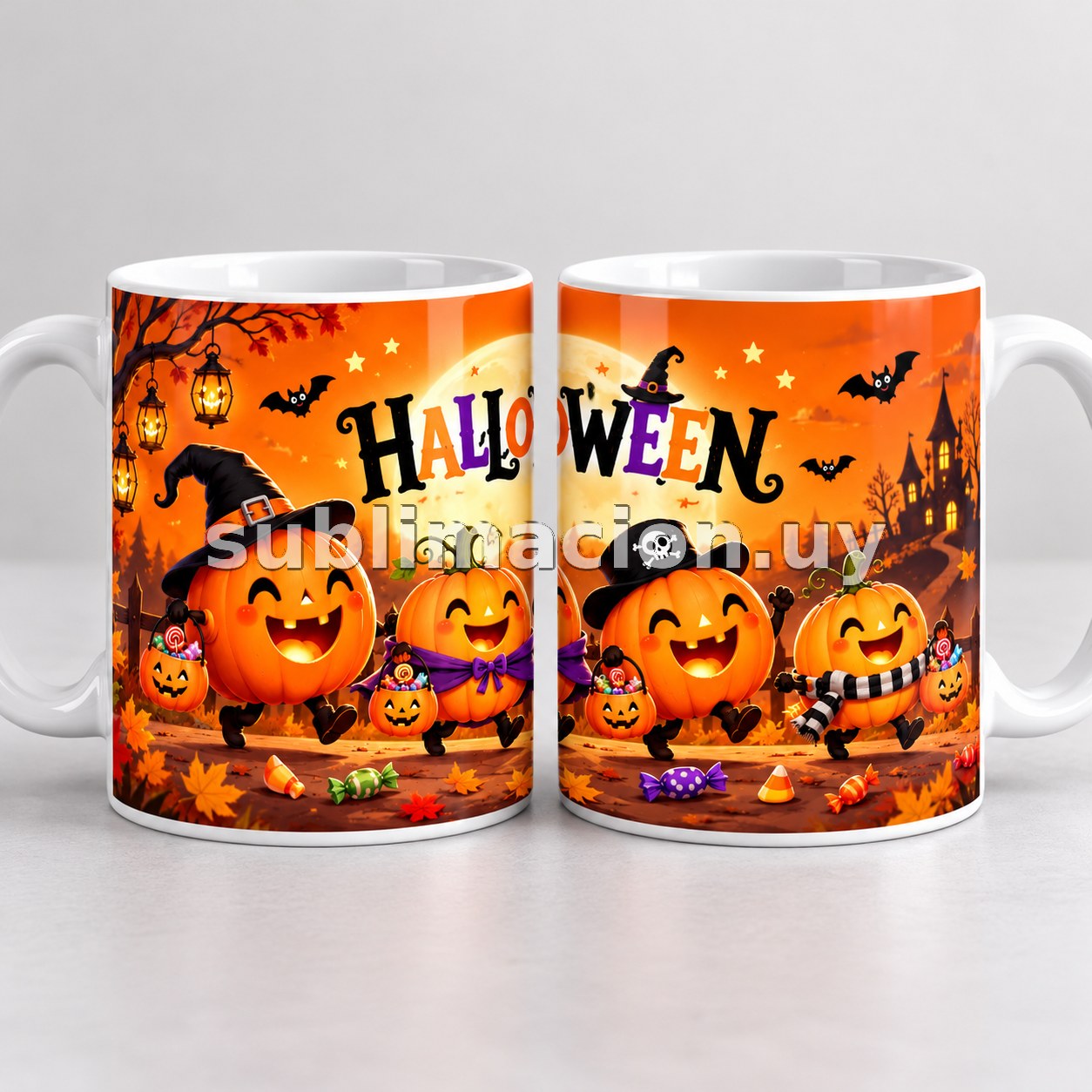 TAZAS DE HALLOWEEN (Mod 21)