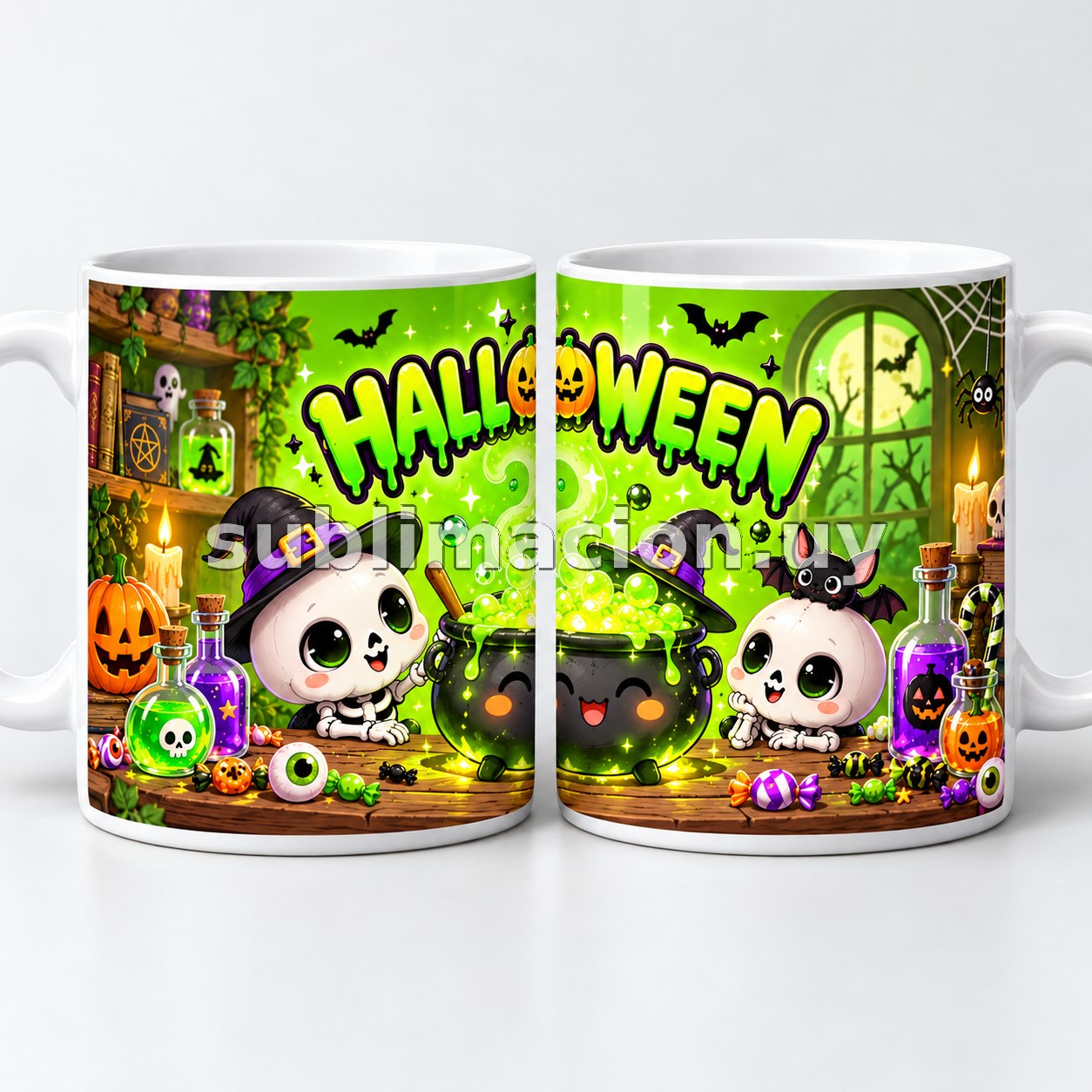TAZAS DE HALLOWEEN (Mod 23)