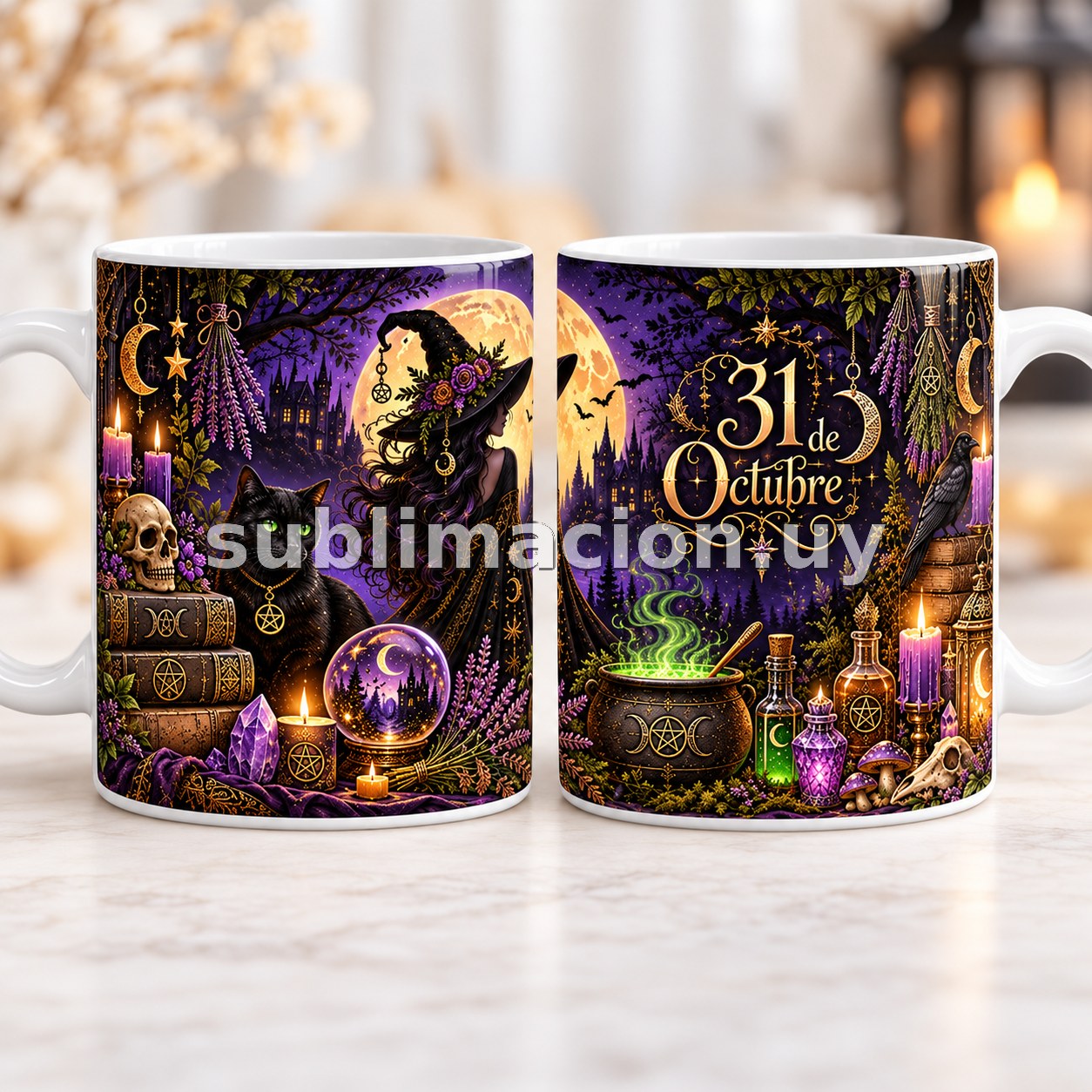 TAZAS DE HALLOWEEN (Mod 4)