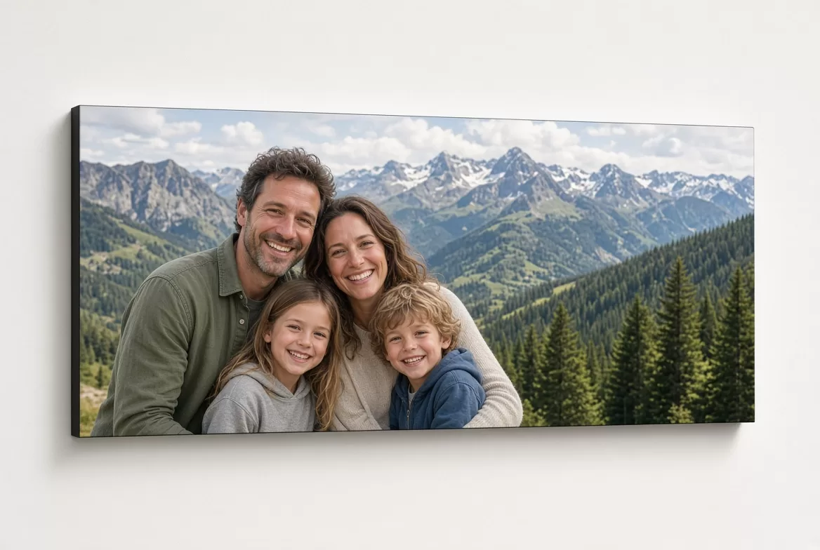 Mural fotográfico personalizado 30 × 60 cm